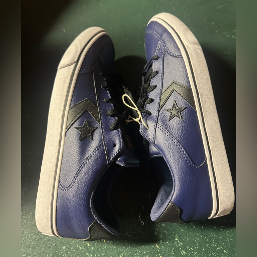 Men’s Converse All Star Tobin Navy Blue and Black Casual Sneakers - 10.5